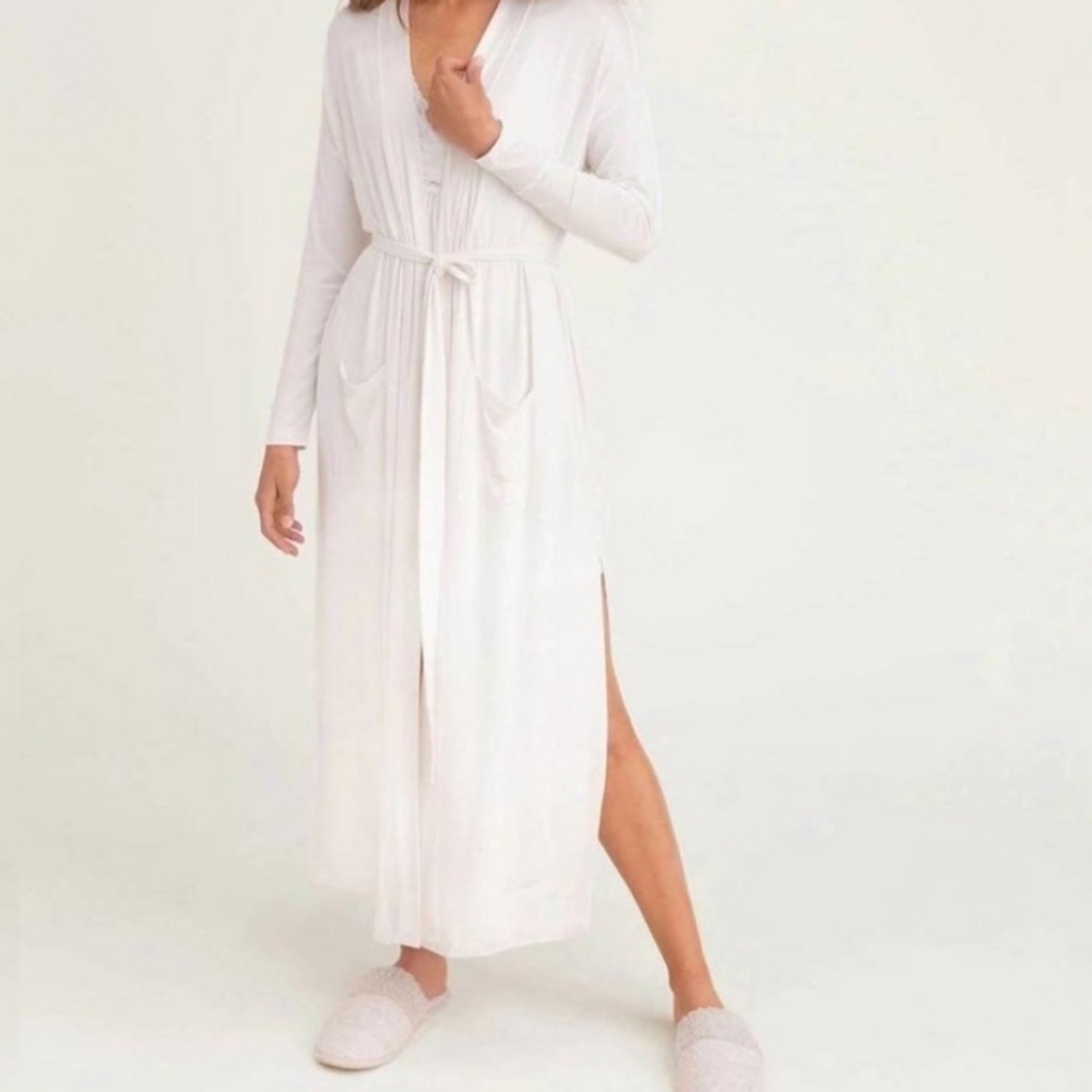 Barefoot Dreams Soft Cream Women's Robe
